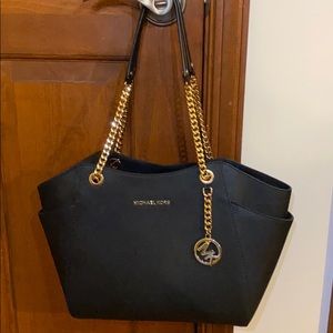 Michael Kors Black Purse - Jet Set